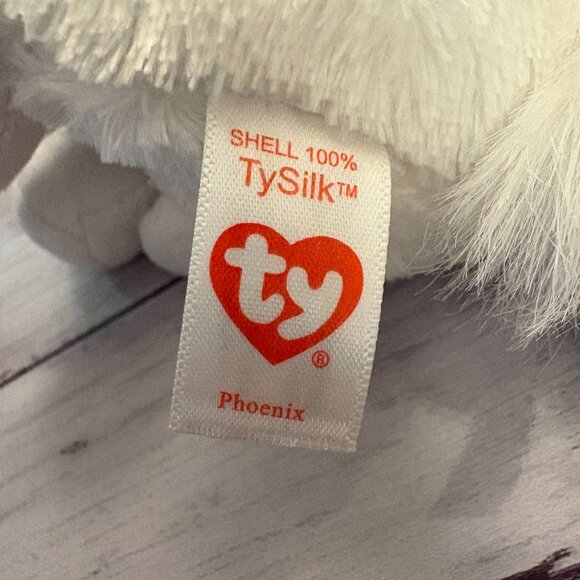 Phoenix TY Beanie Boos White Fox 2021 Plush Stuffie (SKU: 247TO) - Picture 10 of 12